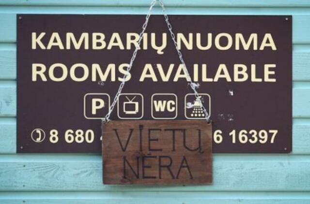 Lietuvos kurortuose nakvynės kainos toliau kyla