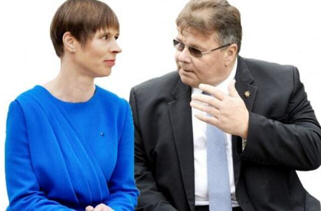 Linas Linkevičius atskaitė moralą Estijos prezidentei