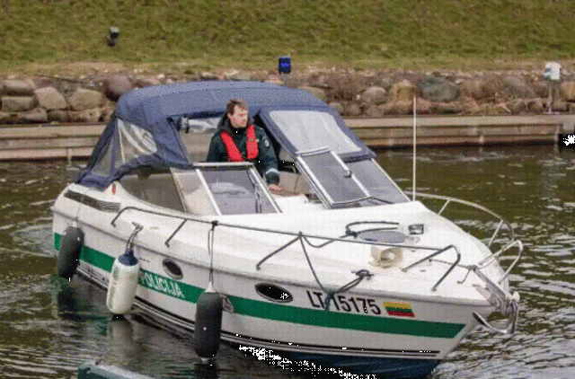 Pašventinti trys naujieji policijos laivai