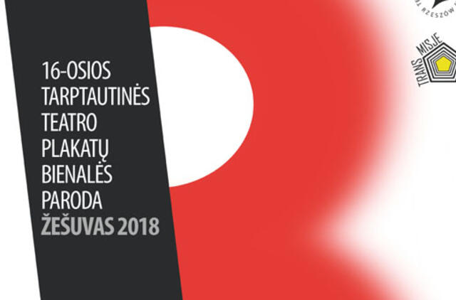 Trakų kultūros rūmuose - 16-osios tarptautinės teatro plakatų bienalės paroda iš Žešuvo