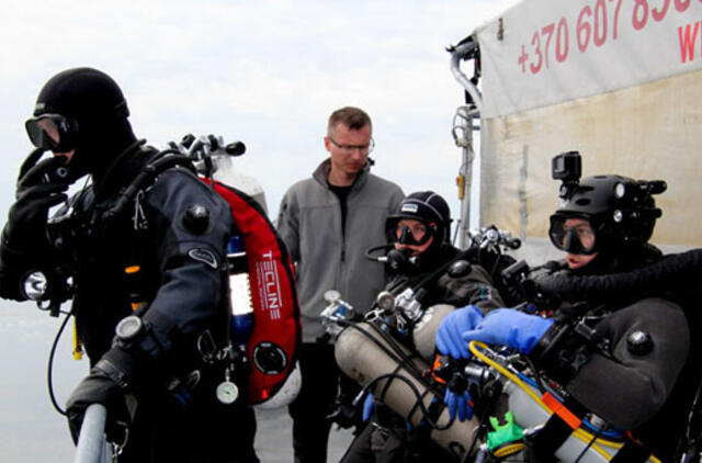 Iš Baltijos jūros traukiami nuskendę tinklai vaiduokliai