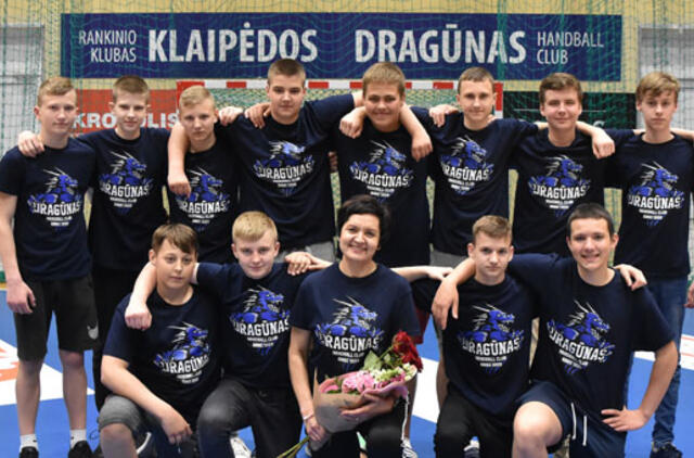 Klaipėdiečiai rankininkai – Lietuvos U15 čempionai