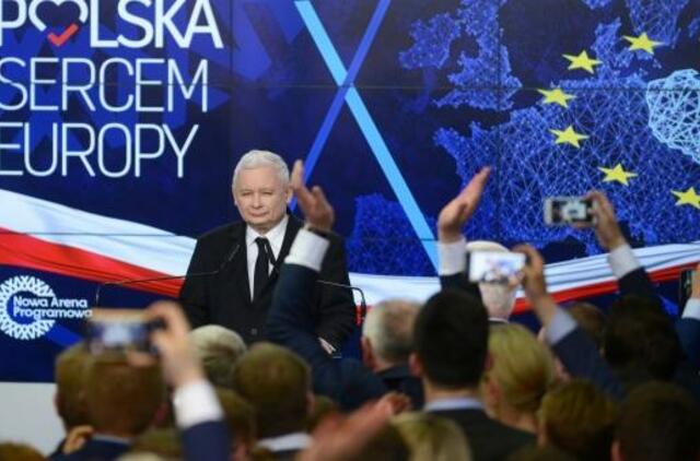 Lenkijoje nacionalistai laimėjo rinkimus į Europos Parlamentą