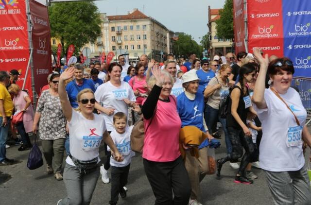 Vilties bėgime svarbu ne kilometrai
