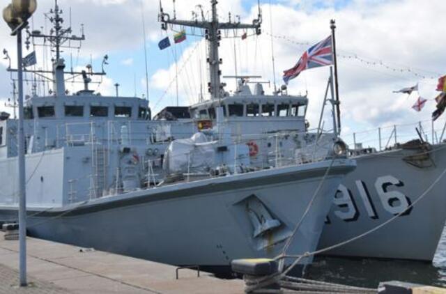 Ruošiasi ieškoti minų jūros dugne