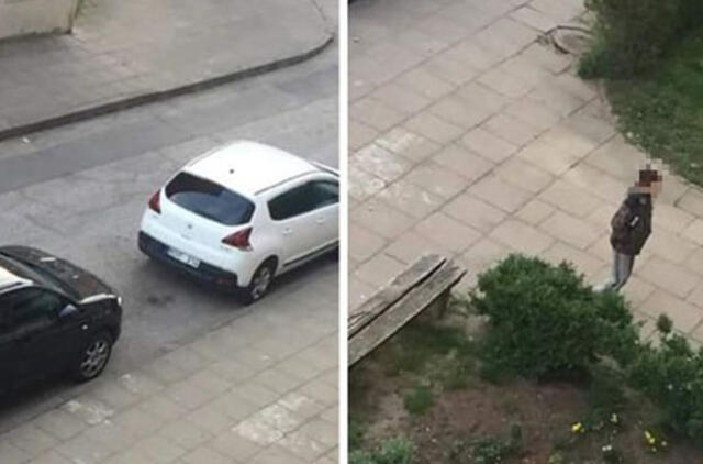 Vaikų pramoga - mėtyti akmenis