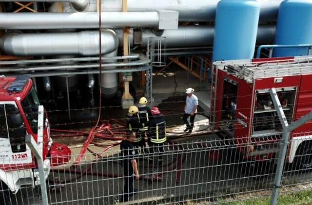 Įmonėje „Orion Global Pet“ kilo gaisras