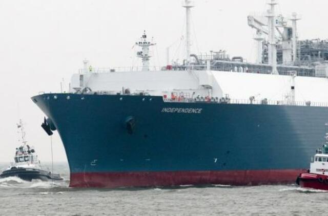 Klaipėdoje – naujas didelis SGD krovinys