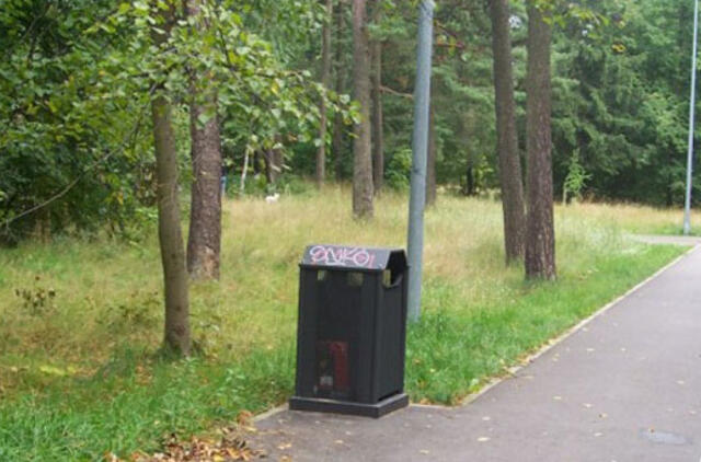 Klaipėdos poilsio parke - erkės