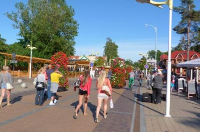 Kurortų NT tendencijos: karščiausia Palangoje, Neringa atvėso