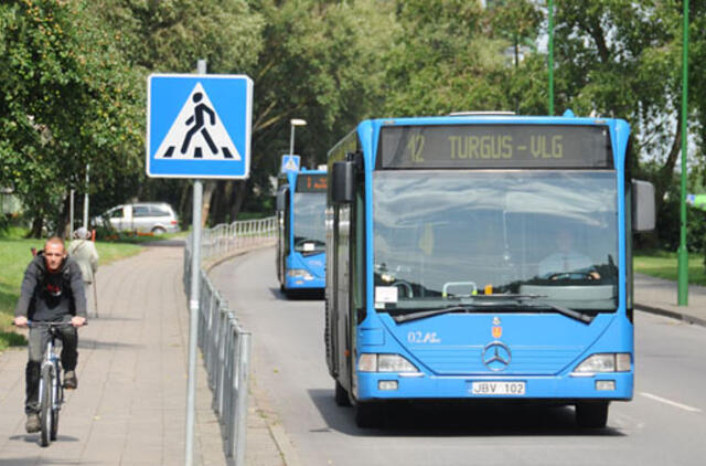 Nuo liepos keičiasi keturių autobusų grafikai