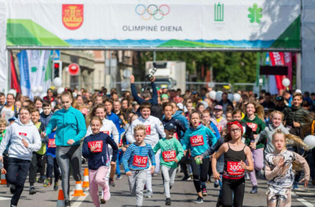 Olimpinė diena Klaipėdoje: rekordas, įspūdžiai ir emocijos