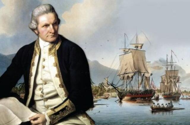 Paini Džeimso Kuko laivo istorija