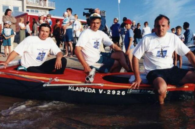 Žygis kanoja per Baltiją dar nepakartotas