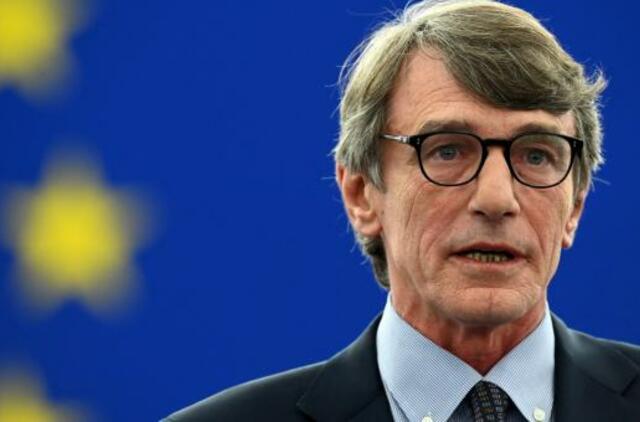 EP pirmininku išrinktas italas D.M. Sassoli