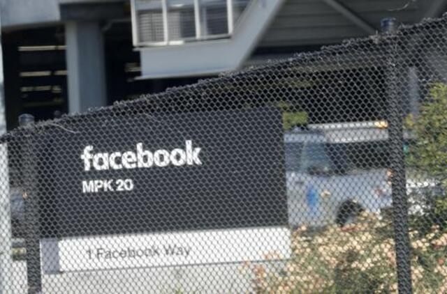 „Facebook“ žadama skirti 5 milijardų dolerių baudą