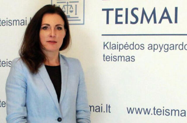 Klaipėdoje darbą pradeda nauja teisėja