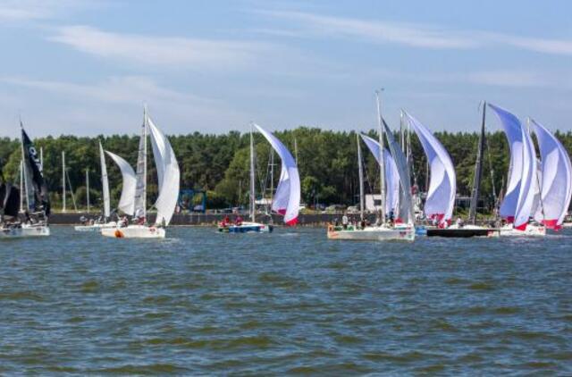 Klaipėdoje startavo 52-oji „Kuršių marių regata“