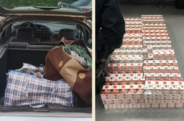 Klaipėdos pareigūnų laimikis - 2000 pakelių