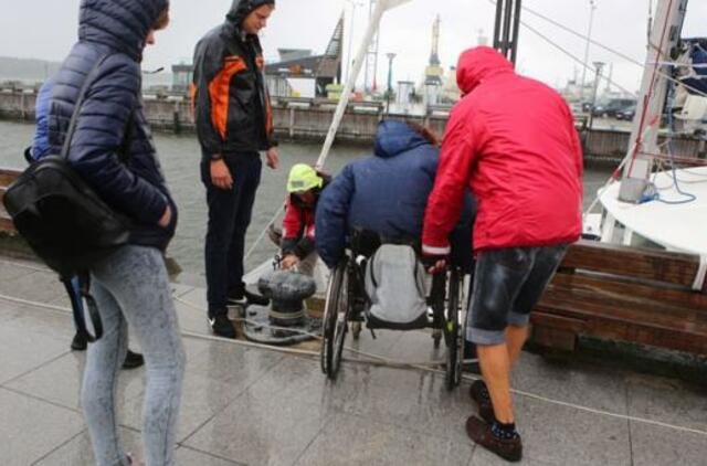 Negalia - ne kliūtis perplaukti jūrą