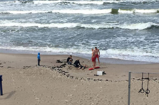 Nepaklusnų poilsiautoją gelbėjo nuo mirties