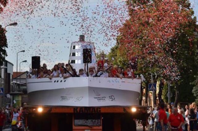 Pražygiavo didžioji Jūros šventės eisena