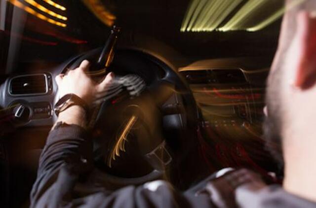 Sekmadienį girtų vairuotojų netrūko