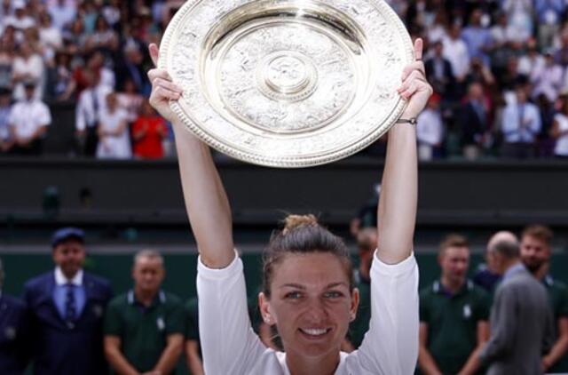 Vimbldono čempione tapo rumunė Simona Halep