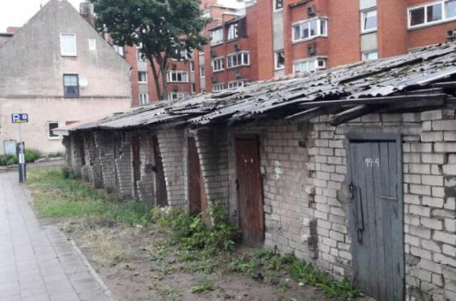 Apleistų sandėliukų mieste - vis mažiau