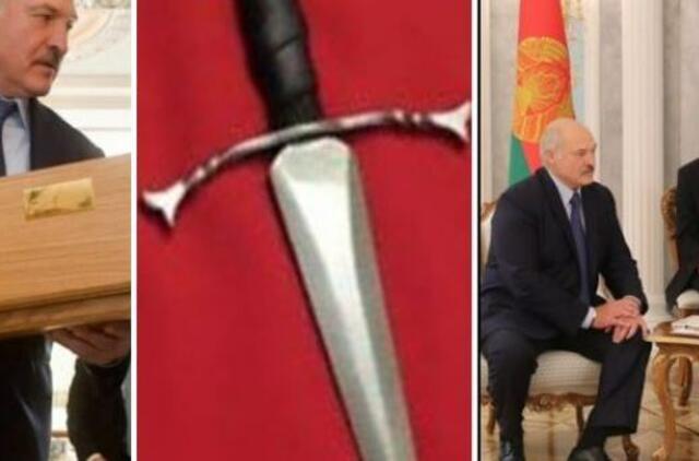 Baltarusijos prezidentas padovanojo D. Trumpui durklą, jo žmonai – lininę staltiesę