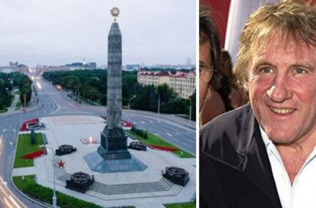 G. Depardieu ketina statyti namą prie Minsko