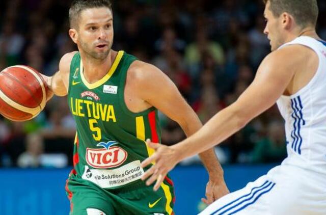 Lietuvos rinktinė šventė triuškinamą pergalę