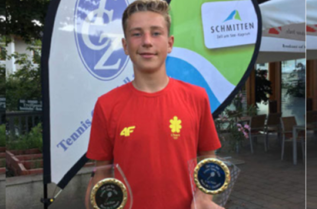 Klaipėdietis Edas Butvilas žibėjo teniso turnyre Austrijoje