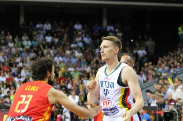 Lietuvos krepšininkai pralaimėjo Ispanijos rinktinei