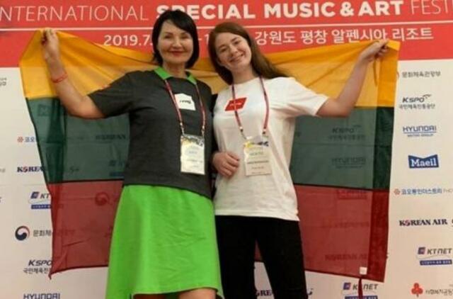 Lietuvos „perliukas“ penkiolikmetė Gabija spindėjo Pietų Korėjos festivalyje