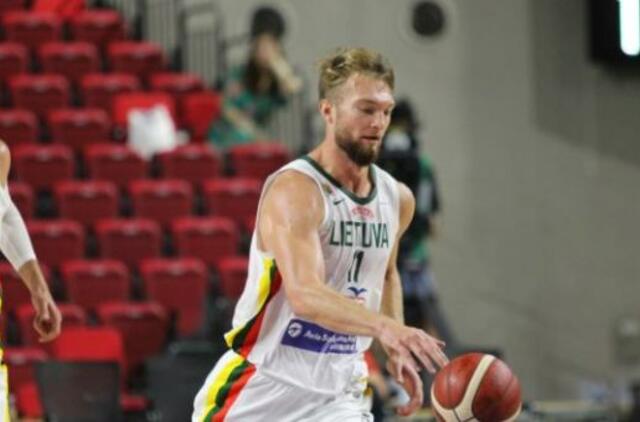 Lietuvos vyrų krepšinio rinktinė šiandien žada paspausti gazą