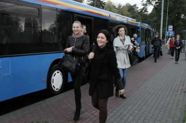 Nuo rugsėjo - viešojo transporto pokyčiai