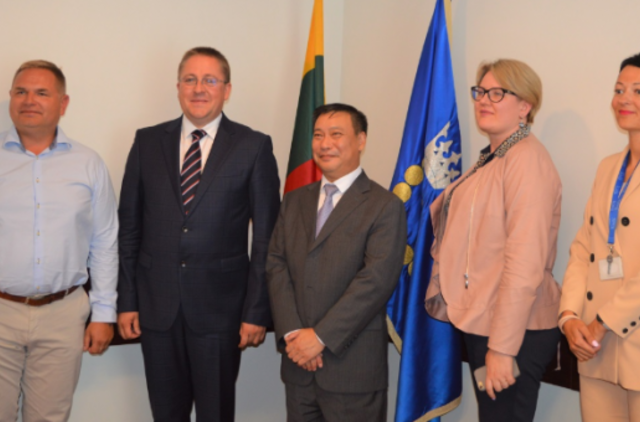 Palangoje lankėsi Kinijos respublikos ambasadorius