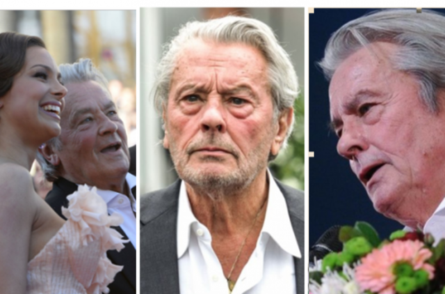 Prancūzų aktorius Alainas Delonas Šveicarijoje sveiksta po insulto