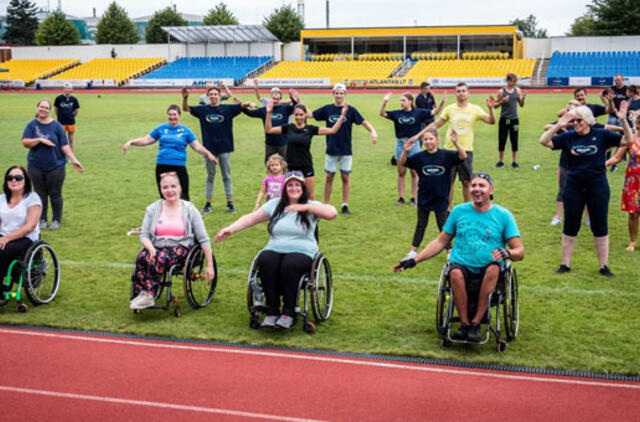Šeštadienį neįgaliesiems - didžiulis sporto festivalis