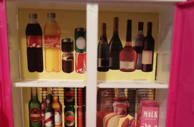 Žaislinio šaldytuvo turinys pribloškė tėvus