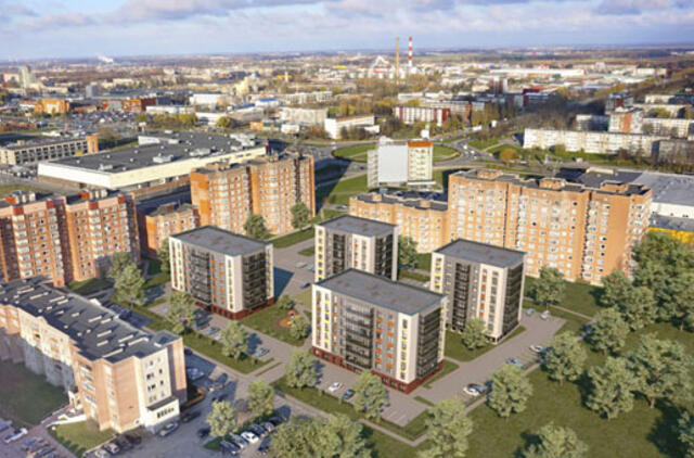 Baltijos prospekte - naujos kartos daugiabučiai