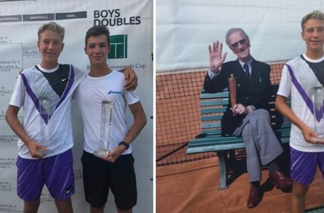 Klaipėdietis tenisininkas Edas Butvilas nukeliavo iki finalo