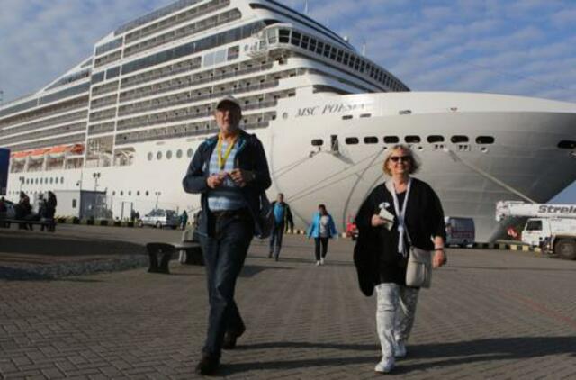 Klaipėdos uostas pristatomas kruizų parodoje