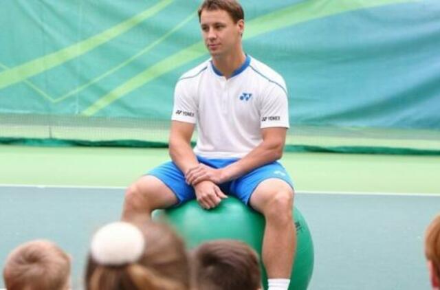 Tenisininkas R. Berankis Kinijoje pralaimėjo 34-ajai pasaulio raketei