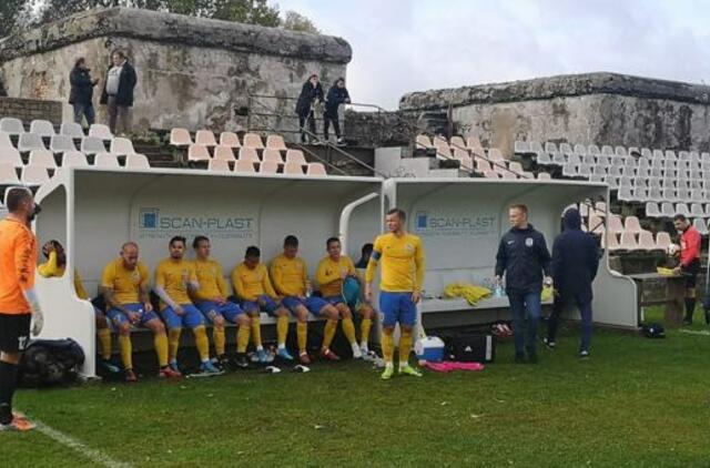 "Atlantas" Latvijoje žaidė kontrolines rungtynes