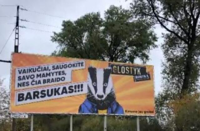 Barsukas išgąsdino Palangos valdžią – uždraudė dar kuriamo filmo reklamą