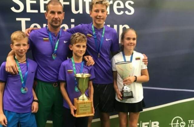 Lietuvos komanda pirmą kartą tapo SEB Futures Cup turnyro čempione