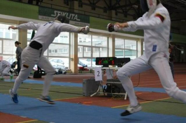 Norvegijoje - du Lietuvos fechtuotojų medaliai asmeninėse ir bronza komandų varžybose