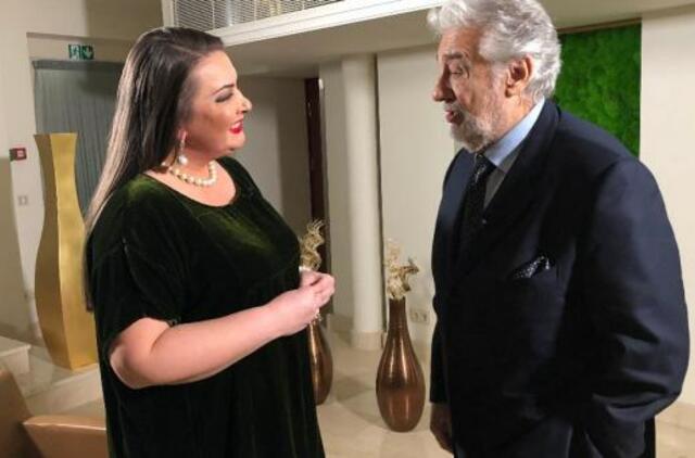 Placido Domingo atidaro laidų ciklą „Skambantys pasauliai su Nomeda Kazlaus”